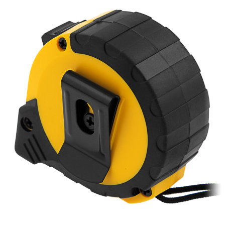 Рулетка 3м х 16мм, двухкомп. корпус, кнопка-пауза Denzel цена