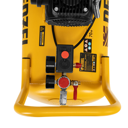 Компрессор безмасл. малошумный DLP-1500/50, 1,5 кВт,50 л, 2850 об/мин, 250 л/мин Denzel