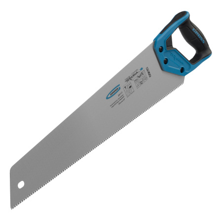 Ножовка по дереву Piranha, усиленное трапецевидное полотно, 500 мм, 11-12 TPI, зуб3D, каленый зуб, двухкомпонентная рукоятка Gross цена