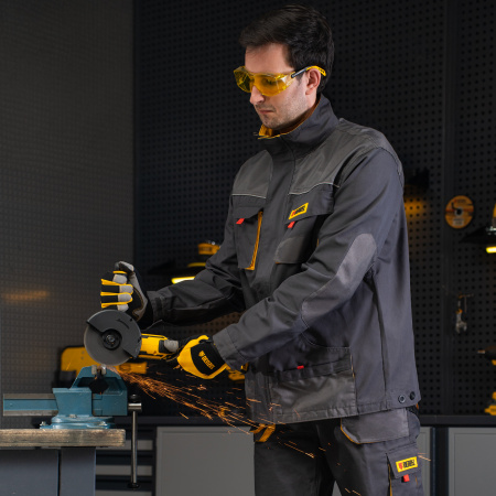 Куртка профессиональная рабочая, 65% полиэстер 35% хлопок, XL Denzel