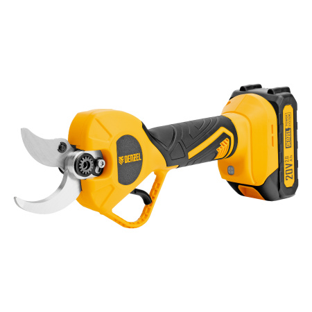 Секатор аккумуляторный, бесщет., CP-40BL, Li-Ion, 20 В, лезвия SK5 Denzel цена