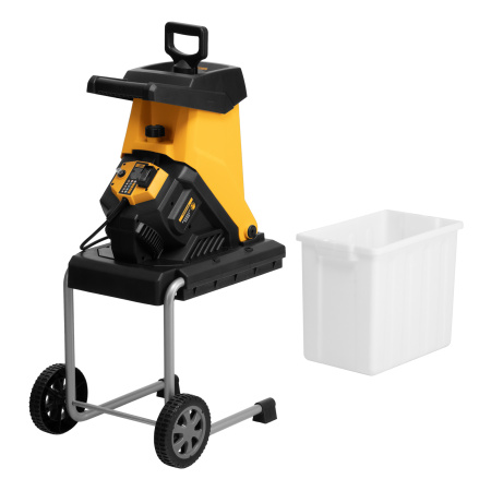 Измельчитель садовый электрический ECS-2700, 2700 Вт, 40 мм Denzel цена