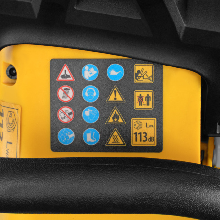 Пила цепная бензиновая DS-4516, шина 40 см, 45 см3, 2,5 л.с, шаг 0,325, паз 1,5 мм, 64 звена Denzel