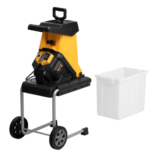 Измельчитель садовый электрический ECS-2700, 2700 Вт, 40 мм Denzel цена