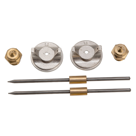 Краскораспылитель пневматический с нижним бачком V 0.75 л, сопло D 1.2, 1.5 и 1.8 мм Matrix цена