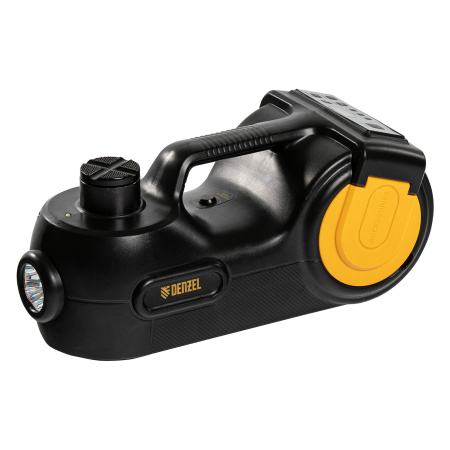 Домкрат электрогидравлический «3 в 1» (1,5 т) 12В, с гайковертом электрическим, в наборе  Denzel цена