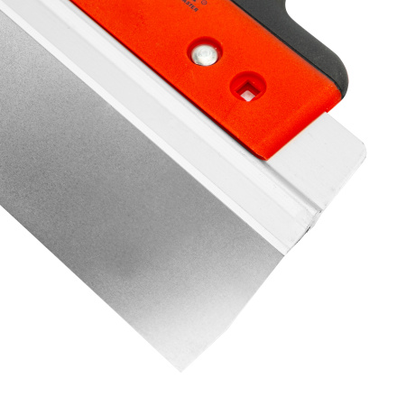 Шпатель фасадный из нержавеющей стали, 200 мм, узкое полотно, двухкомпонентная ручка Matrix цена