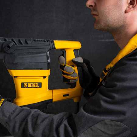 Перфоратор электрический RHVB-1300-40, SDS-Max, 1300 Вт, 10 Дж, 2 реж. Denzel