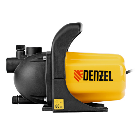 Садовый поверхностный насос GP 600, 600 Вт, 3000 л/ч, подъем 35 м, пластик Denzel