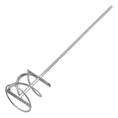 Миксер для красок и штукатурных смесей, 120 х 600 мм, оцинкованный, шестигранный хвостовик 10мм Denzel цена