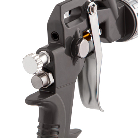 Набор пневмоинструмента, 5 предметов, быстросъемное соединение, краскораспылитель с верхним бачком Matrix цена