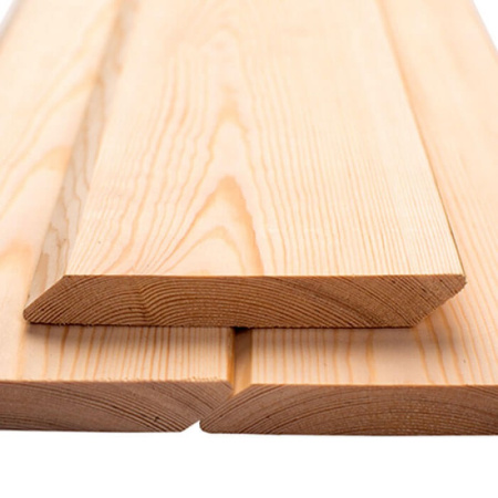 Планкен скошенный 20х90х3000 Лиственница Экстра 0.27м2 цена за м2