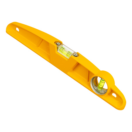 Уровень литой, 300 мм, магнитный, 2 глазка Denzel цена