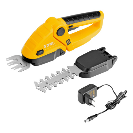 Ножницы-кусторез аккумуляторные GS-7, Li-Ion, 7,2 В Denzel цена