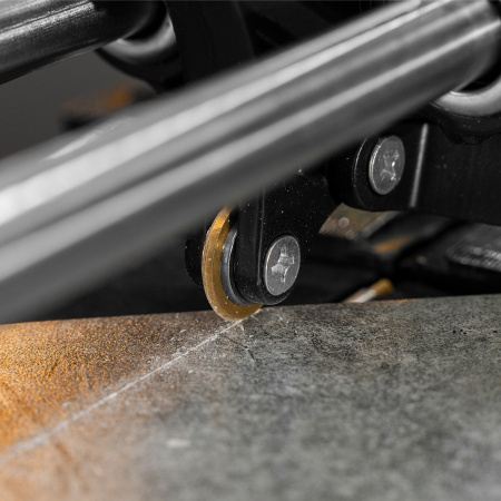 Ролик режущий с подшипником для плиткореза, 22х6х6мм, TiN Denzel