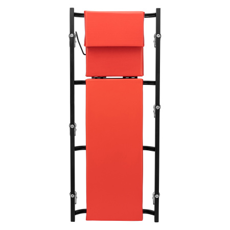 Лежак ремонтный на шести колесах, 1030 х 440 х 120 мм, поднимающийся подголовник Matrix цена