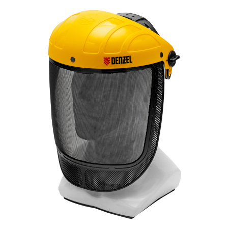 Щиток защитный лицевой с сеткой "СВОНА" НС-01 "ЛЮКС", плавная регулировка храповик Denzel цена