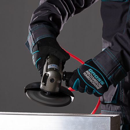 Угловая шлифовальная машина пневматическая G506.5", 11000 об/мин Gross цена