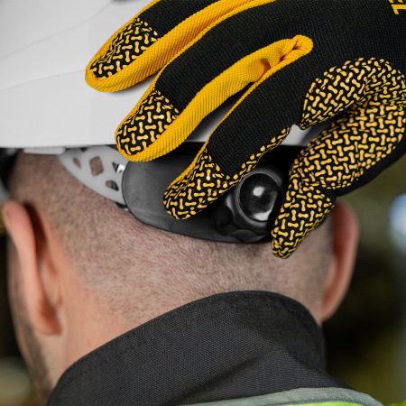 Каска защитная ударопрочная, ABS/PC, плавная регулировка, модель «Форвард» (К-05)белая Denzel цена