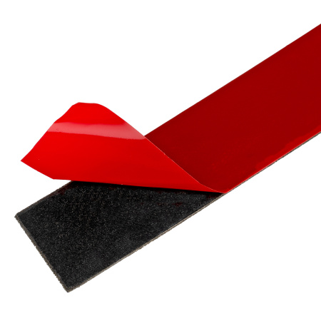 Лента клейкая на вспененной основе усиленная, двусторонняя, черная, 19 мм х 5 м Matrix цена