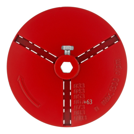 Державка для кольцевых коронок, 33-43-53-63-67-73-83-103 мм Matrix