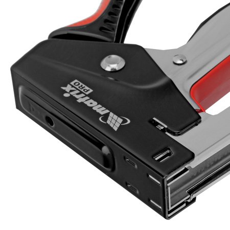 Степлер мебельный, стальной, быстрая загрузка, тип скобы 53, 6-10 мм, PRO Matrix цена