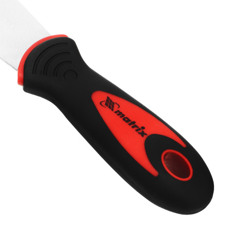 Шпательная лопатка из нержавеющей стали, 40 мм, двухкомпонентная ручка Matrix цена