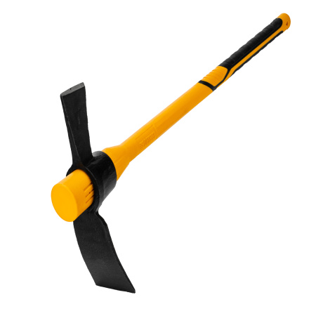 Кирка-топор 2250 г, фиберглассовая обрезиненная рукоятка 900 мм Denzel цена