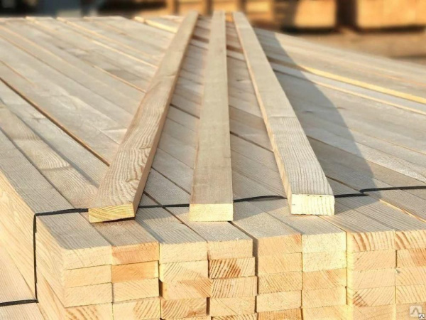 Брусок-рейка строганная сухая 10х30х2000 мм Хвоя