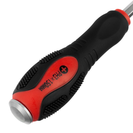 Набор ударных отверток 6 шт, PH1 х 75, PH2 х 100, PH3 х 150, SL5 х 75, SL6 х 100, SL8 х 150, CrV Matrix