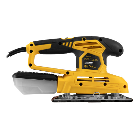 Машина плоскошлифовальная вибрационная VS-90-187, 240 Вт, 6000-11000 об/мин Denzel цена