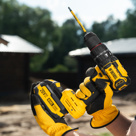 Батарея аккумуляторная BH-20-6.0, Li-Ion, USB, 20 В, 6,0 Ач// Denzel