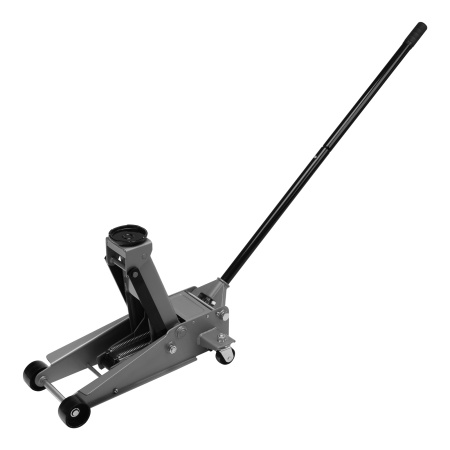 Домкрат гидравлический подкатной профессиональный, быстрый подъем, 3 т, 130-465 мм. Quick Matrix цена