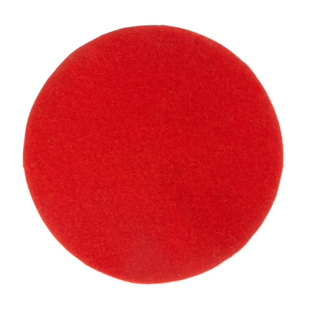 Диск полировальный из натурального войлока, "под липучку" 125 х 7 мм Matrix