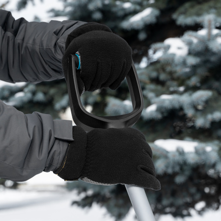 Перчатки универсальные, двойные, ПВХ нанесение, размер 10 Denzel