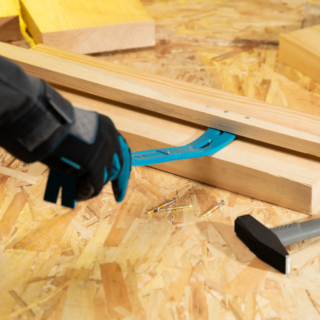 Лом-гвоздодер, плоскопрофильный, 380 x 35 x 8мм Gross цена