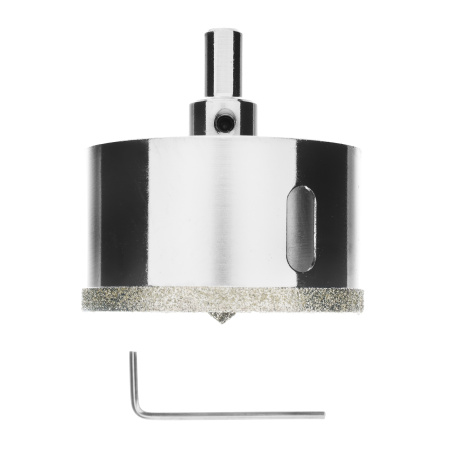 Сверло алмазное по керамограниту, 70 х 67 мм, трехгранный хвостовик Matrix