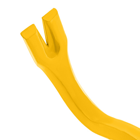 Лом-гвоздодер, 450 мм, шестигранный 16 мм, окрашенный, сталь 65 Denzel цена