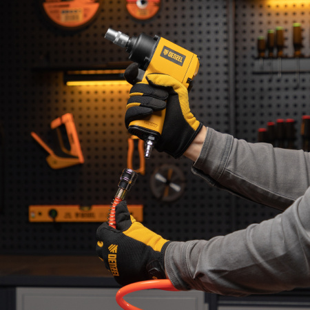 Ударный пневмогайковерт IWS550 Compact, 1/2", 8500 об/мин, 710 Нм Denzel цена