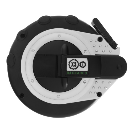 Рулетка геодезическая 30 м х 13 мм, закрытый корпус, металлическая лента, нейлон Gross цена