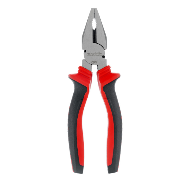 Плоскогубцы комбинированные, 160 мм, хром-ванадий, двухкомпонентные рукоятки Matrix