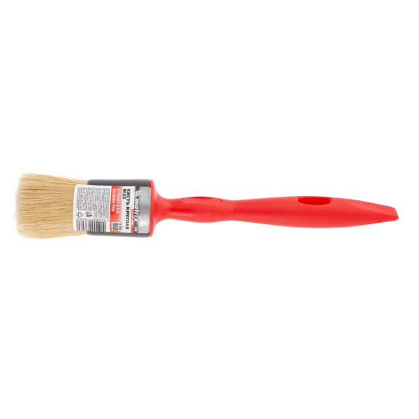 Кисть круглая №35, натуральная щетина, пластиковая ручка, Color line Matrix цена