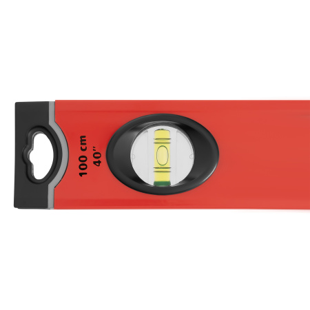 Уровень алюминиевый, 1000 мм, 3 глазка, ударопрочные заглушки, двухкомпонентные ручки Matrix ProFI цена