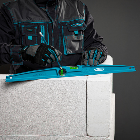 Уровень литой, 600 мм, 2 глазка Gross цена