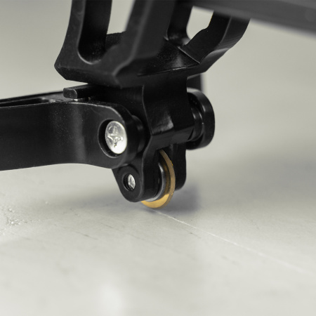 Плиткорез рельсовый 1200х16мм, каретка на подш., стальная станина, усил. рукоятка-пенал Denzel цена