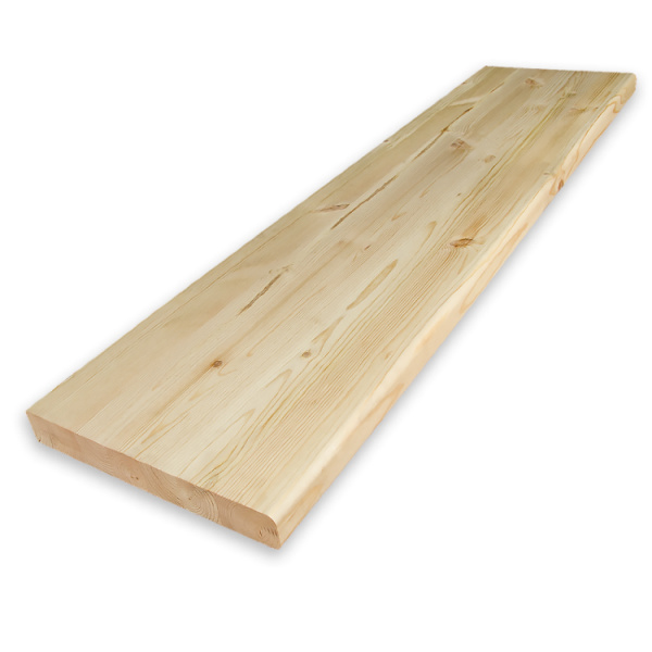 Ступень 40х300х1200 мм Сосна сорт АБ