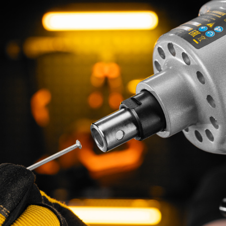 Пневматический молоток HP120 для одиночных гвоздей до 120 мм// Denzel цена