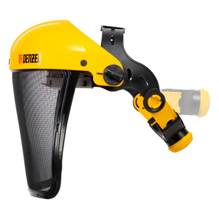 Щиток защитный лицевой "Свона" НС-01 "Люкс", регулировка храповик Denzel цена