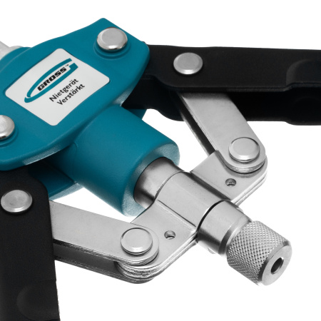 Заклепочник двуручный 420 мм, двухкомпонентные рукоятки, для заклепок 2.4-3.2-4.0-4.8 Gross цена