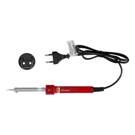 Паяльник, пластиковая рукоятка, медный наконечник с долговечным защитным покрытием, 220 В, 30 W Matrix цена